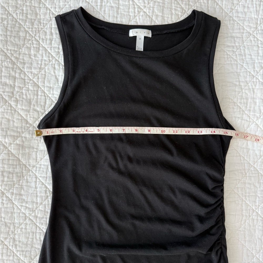 Leith Black Sleeveless Dress - Picture 9 of 10